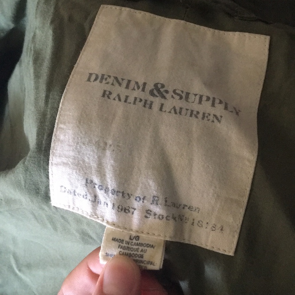 dark green ralph lauren rain coat - Picture 2 of 6